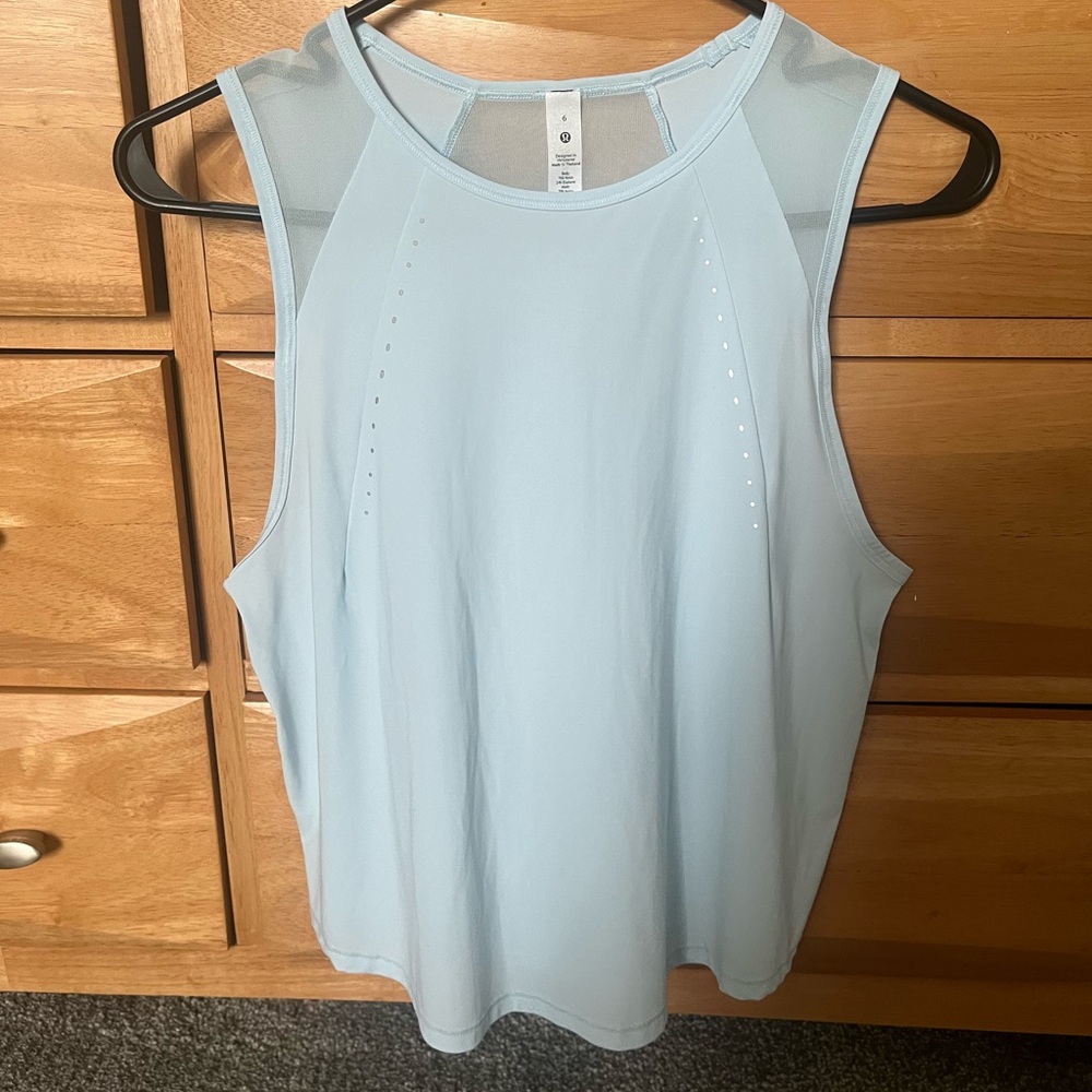 Lululemon Sculpt Cropped Tank